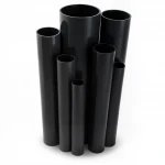 UPVC Pipes Modern Technology Nominal Pressure 21.7  Bar Size 1 ¼ inch Thickness 3.12  mm Black Colour