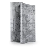 Patterned Wallpaper 10m x 0.53m Gray Color, Model 445404