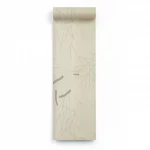  Wall decoration modern design, size 10 m x 0.53 m, beige color, model  73215
