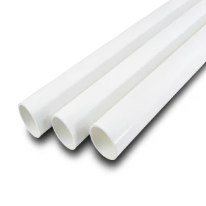 UPVC Pipes Schedule 80 Size 1 ½ inch Thickness 5.08 mm White