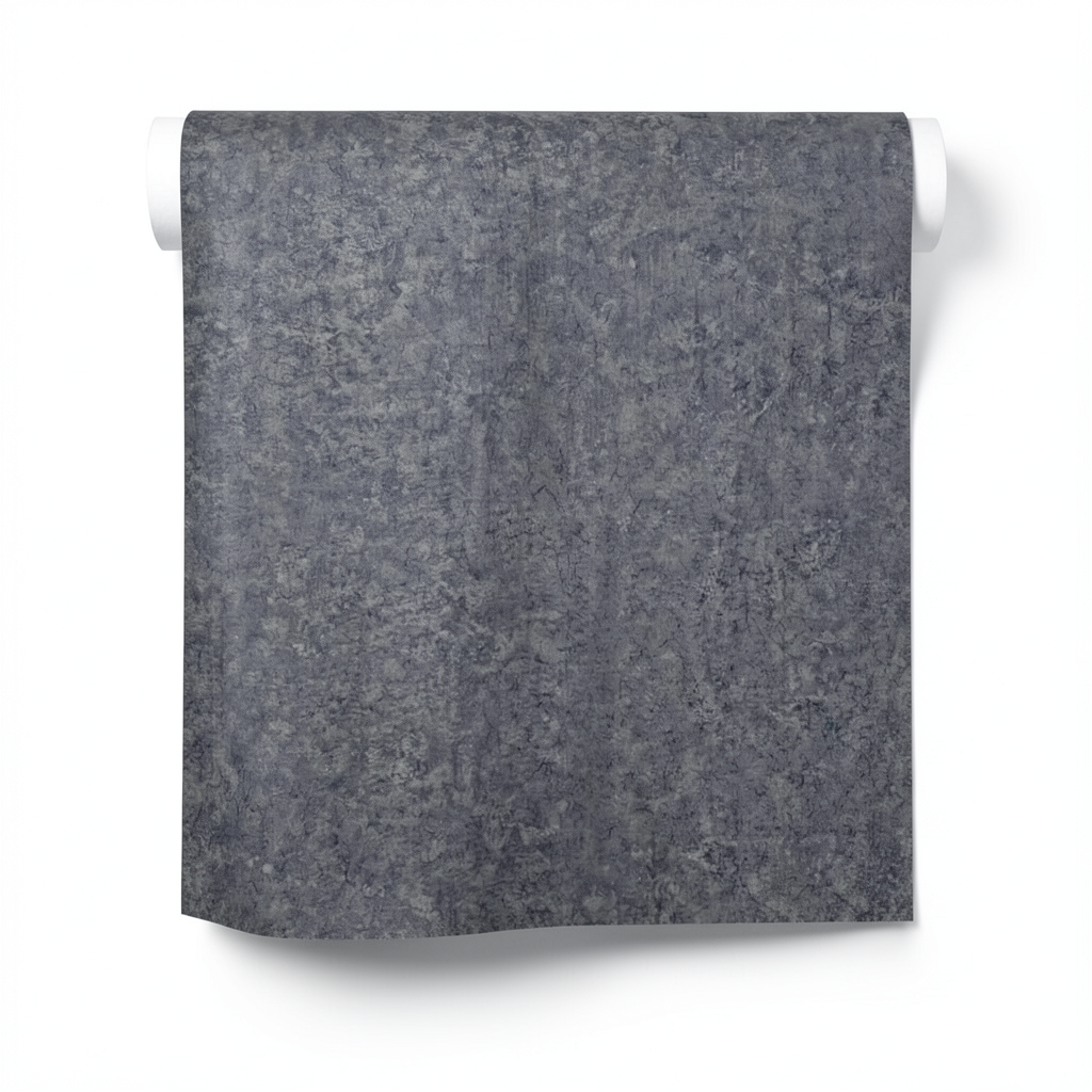 Patterned Wallpaper Dark Gray, 10 m Length, 1.06 m Width, Model 82963