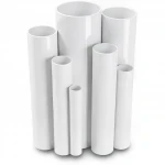 UPVC Pipes Modern Technology Nominal Pressure 8.6 Bar Size 1 ½ inch Thickness 1.52 mm White Colour