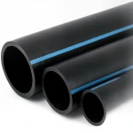 أنابيب HDPE الوطني لشبكات المياه  ضغط 20 بار قطر خارجي 50 مم سمك 4.6 مم لون اسود
