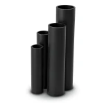 مواسير HDPE نسبة الأبعاد القياسية 26 قطر خارجي 355 مم سمك 13.6 مم أسود
