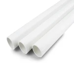 مواسير UPVC جدول 40 مقاس ½ إنش سمك 2.77 مم لون أبيض