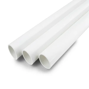 UPVC Pipes Schedule 40 Size ½ inch Thickness 2.77 mm White