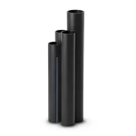 أنابيب HDPE SDR26 قطر خارجي 90 مم سمك 3.5 مم لون أسود