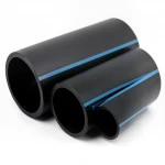 مواسير HDPE الوطني لشبكات المياه  ضغط 16 بار قطر خارجي 355 مم سمك 21.1 مم لون اسود