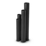 مواسير HDPE SDR26 قطر خارجي 110 مم سمك 4.2 مم لون أسود