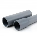 مواسير UPVC الوطني  ضغط 4 بار  قطر خارجي 140 مم سمك 2.80 مم لون رمادي