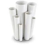 UPVC Pipes Nominal Pressure 6 Bar Outside Diameter 250 mm Thickness 7.3 mm White
