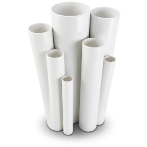 مواسير UPVC ضغط 6 بار قطر خارجي 250 مم سمك 7.3 مم لون أبيض
