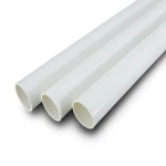 مواسير UPVC جدول 40 مقاس ¼ 1 إنش سمك 3.56 مم لون أبيض