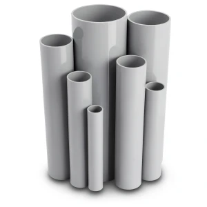 UPVC Pipes Nominal Pressure 6 Bar Outside Diameter 250 mm Thickness 7.3 mm Gray