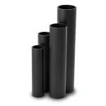 مواسير HDPE SDR 26 قطر خارجي 140 مم سمك 5.4 مم لون أسود