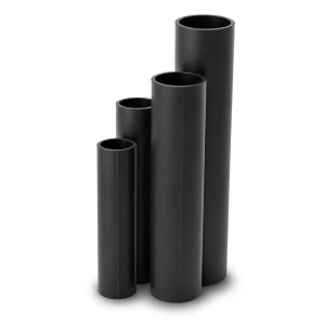 HDPE Pipes SDR 26 140 mm Diameter 5.4 mm Thickness Black