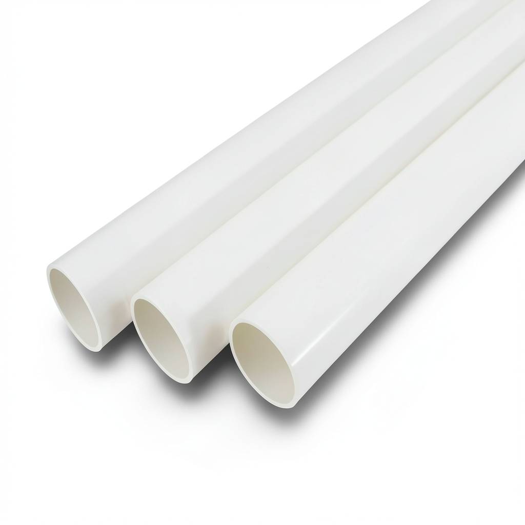 UPVC Pipes Schedule 40 Size 1 ½ Inch Thickness 3.68 mm White