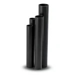 مواسير HDPE SDR 26 قطر خارجي 180 مم سمك 6.9 مم لون أسود