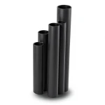 مواسير HDPE SDR 26 قطر خارجي 200 مم سمك 7.7 مم لون أسود