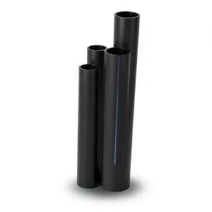 مواسير HDPE SDR 26 قطر خارجي 225 مم سمك 8.6 مم لون أسود