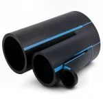مواسير HDPE الوطني لشبكات المياه  ضغط 16 بار قطر خارجي 315 مم سمك 18.7 مم لون اسود