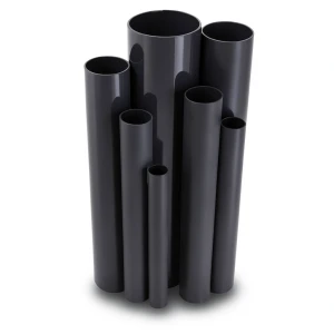 UPVC Pipes Schedule 80 Size ½ 1 inch Thickness 5.10 mm Black