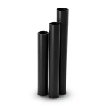 مواسير HDPE SDR 26 قطر خارجي 280 مم سمك 10.7 مم لون أسود