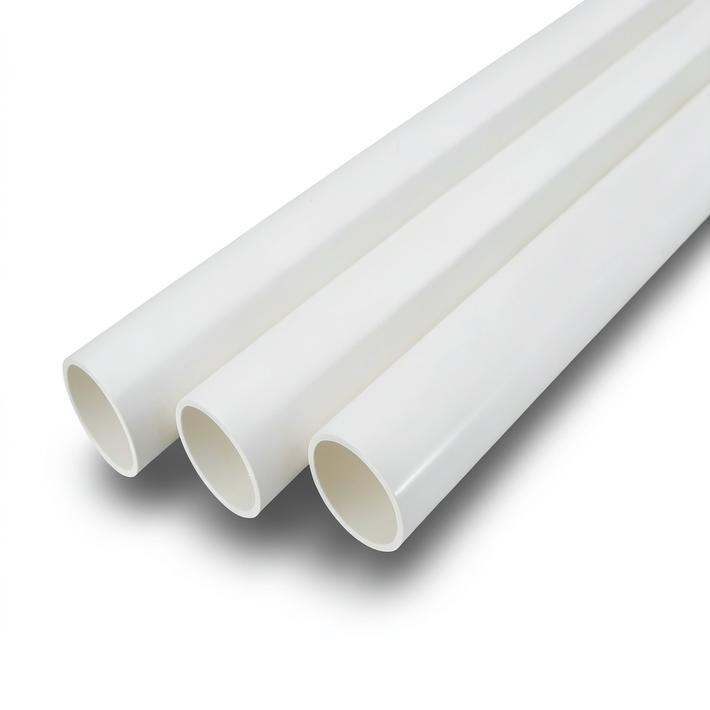 مواسير UPVC جدول 80 مقاس 1 إنش سمك 4.55 مم لون أبيض | Jasco