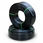 أنابيب HDPE نيبروبلاست PE 100 ضغط 16 بار قطر خارجي 40 مم سمك 3.7 مم لون اسود