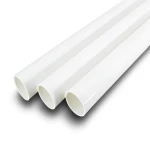 مواسير UPVC جدول 80 مقاس 1¼ إنش سمك 4.85 مم لون أبيض