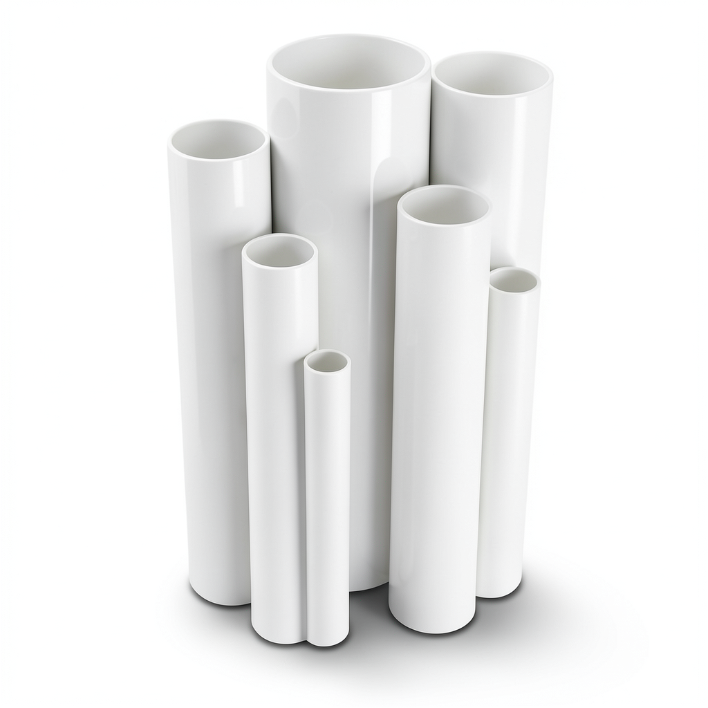 UPVC Pipes Pressure 16 Bar Outside Diameter 280 mm Thickness 20.8 mm White