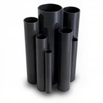 UPVC Pipes Modern Technology Nominal Pressure 21.7  Bar Size ½ inch Thickness 1.57  mm Black Colour