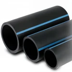 مواسير HDPE الوطني لشبكات المياه  ضغط 16 بار قطر خارجي 63 مم سمك 4.7 مم لون اسود