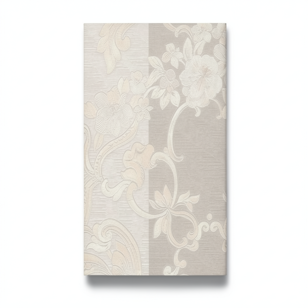 Classic Wallpaper Length 10m, Width 0.70m, Beige Color, Model rc16072