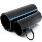 مواسير HDPE الوطني لشبكات المياه  ضغط 20 بار قطر خارجي 20 مم سمك 1.9 مم لون اسود