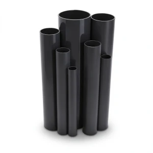 مواسير UPVC ضغط اسمي 16 بار قطر خارجي 280 مم سمك 20.8 مم لون اسود