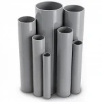 UPVC Pipes Modern Technology Nominal Pressure 21.7  Bar Size ¾ inch Thickness 1.98  mm Gray Colour