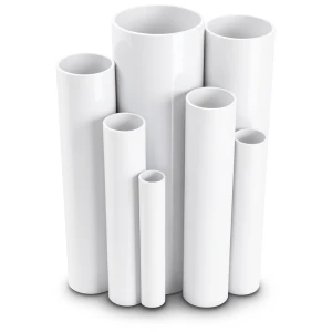 مواسير UPVC ضغط 6 بار قطر خارجي 250 مم سمك 7.3 مم لون أبيض