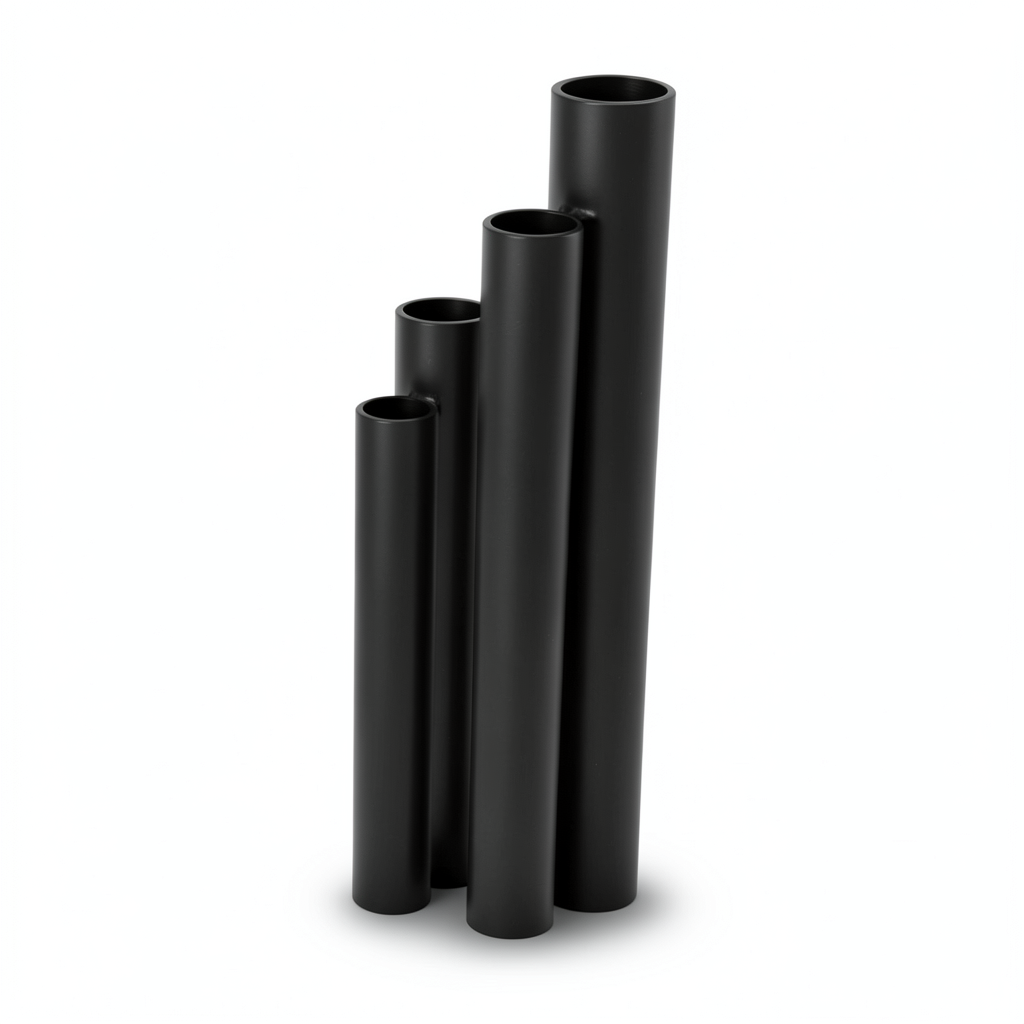 مواسير HDPE SDR 51 قطر خارجي 1000 مم سمك 19.6 مم لون أسود