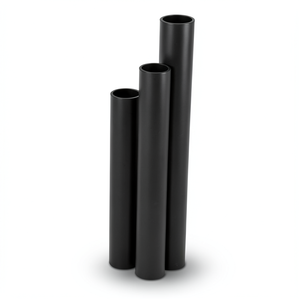 HDPE Pipes SDR26 Outside Diameter 63 mm Thickness 2.5 mm Black