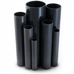 UPVC Pipes Modern Technology Nominal Pressure 21.7  Bar Size 1 inch Thickness 2.46  mm Black Colour