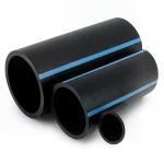مواسير HDPE الوطني لشبكات المياه  ضغط 20 بار قطر خارجي 40 مم سمك 3.7 مم لون اسود