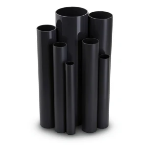 UPVC Pipes Schedule 80 Size 1¼ Inch Thickness 4.9 mm Black