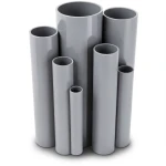 UPVC Pipes Schedule 80 Size ½ 1 Inch Thickness 5.10 mm Gray Colour