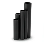 مواسير HDPE SDR 26 قطر خارجي 140 مم سمك 5.4 مم لون أسود