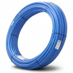 أنابيب HDPE نيبروبلاست PE 100 ضغط 16 بار قطر خارجي 50 مم سمك 4.6 مم لون أزرق   