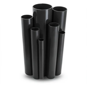 مواسير UPVC جدول 80 مقاس ½ 1 إنش سمك 5.10 مم لون أسود
