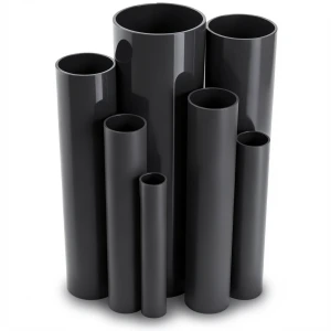 مواسير UPVC جدول 80 مقاس 2 إنش سمك 5.5 مم لون أسود