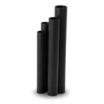 مواسير HDPE SDR 26 قطر خارجي 200 مم سمك 7.7 مم لون أسود