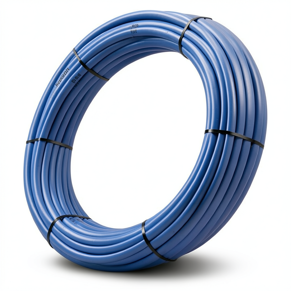 Neproplast HDPE Pipes PE 100 Pressure 20 Bar Outside Diameter 125 mm Thickness 14 mm Blue | NEPROPLAST